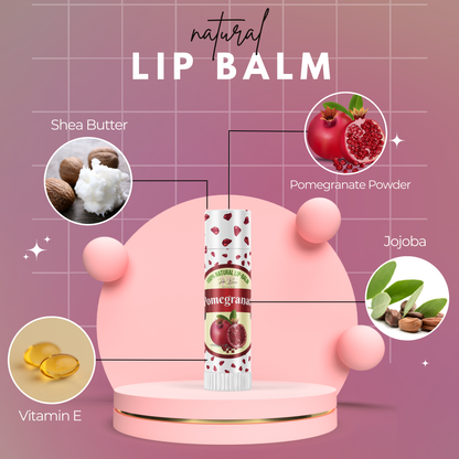 Pomegranate Kiss Lip Balm