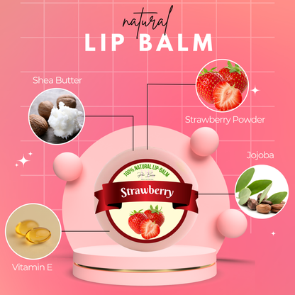 Strawberry Lip Balm - Classic