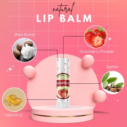 Strawberry Bliss Lip Balm