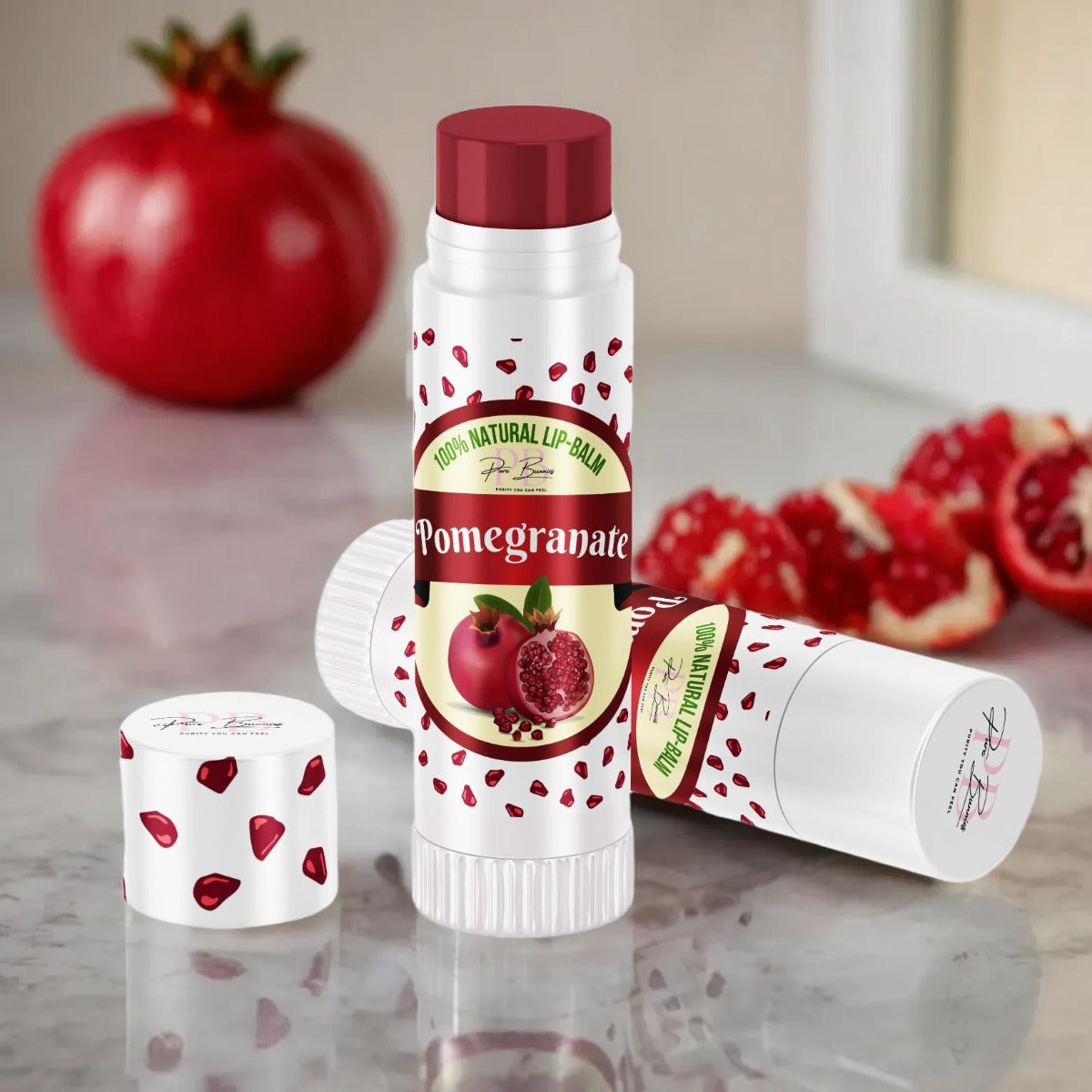 Pomegranate Kiss Lip Balm